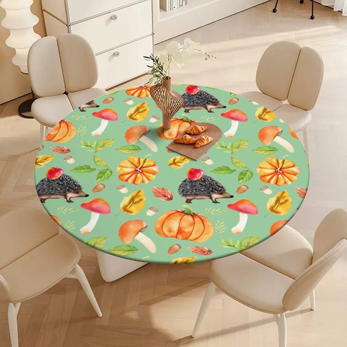 Copritavolo Rotondo Elasticizzato Personalizzato | Aderenza Perfetta