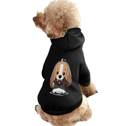 Felpa Cane Personalizzata Hip-Hop | Vestiti Cani Divertenti & Cool