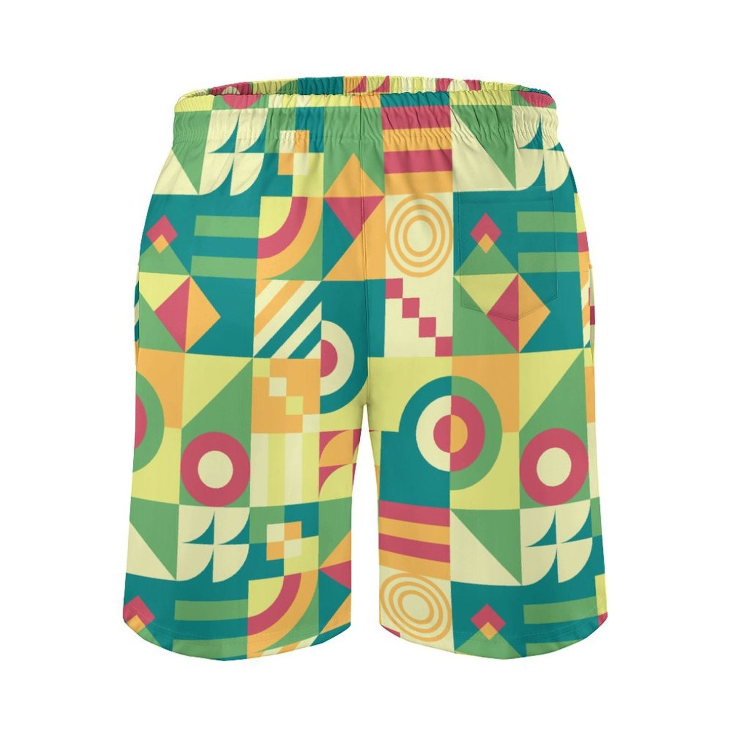 Beach Pants Green, Puzzle, Abstract Pattern