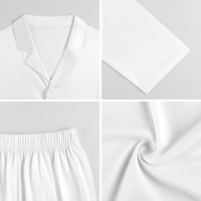Pigiama Uomo Personalizzato Classico | con Foto, Morbido Stile V-Neck