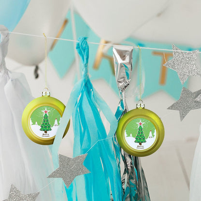 Mini Palline di Natale Personalizzate | La Tua Foto, il Tuo Stile
