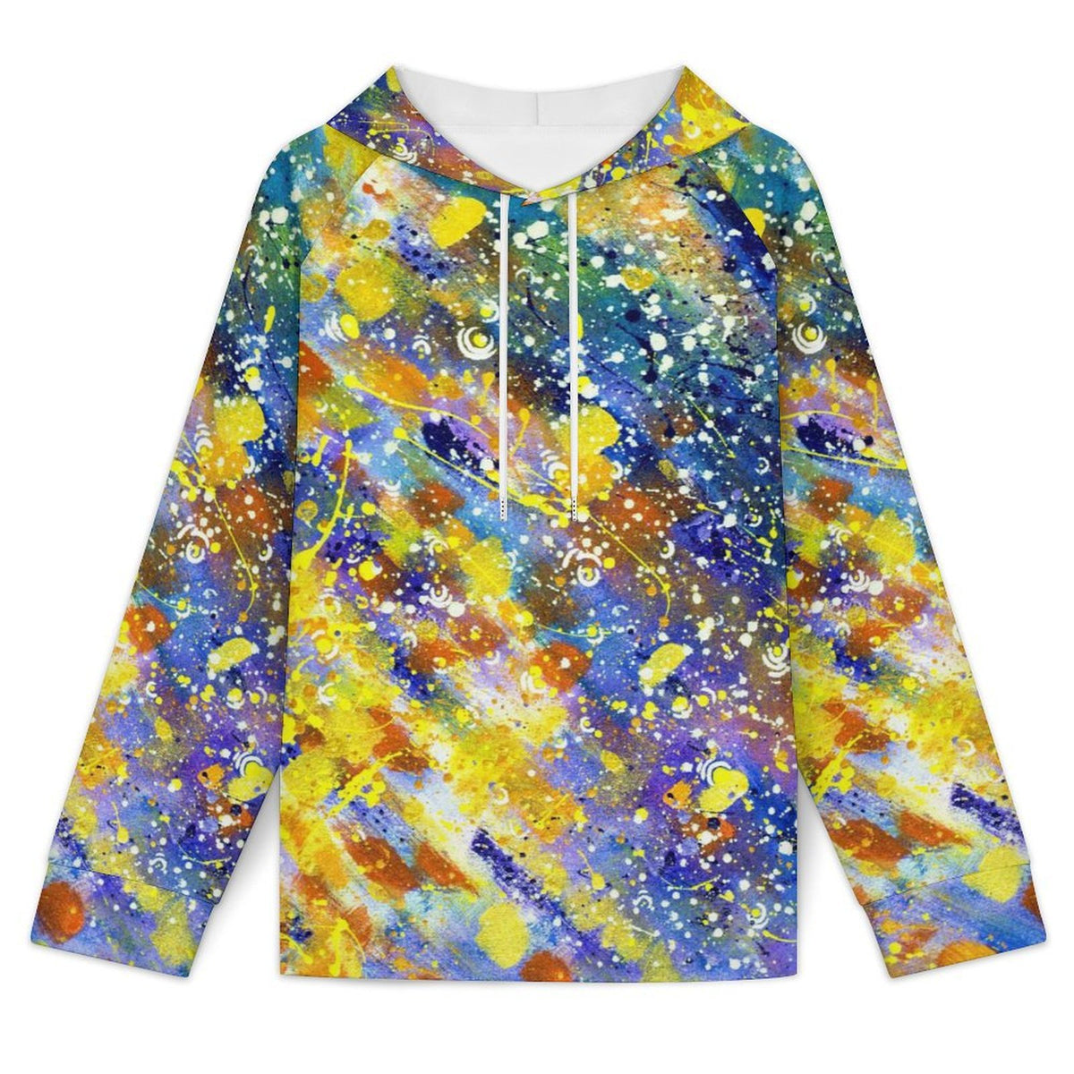 Felpa con Cappuccio Uomo Manica Raglan Personalizzabile