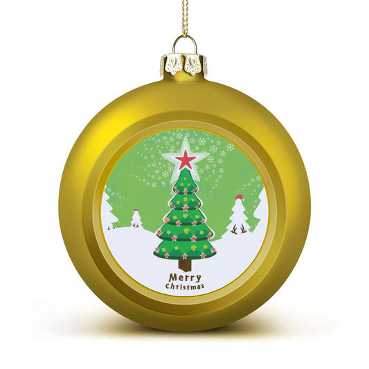 Mini Palline di Natale Personalizzate | La Tua Foto, il Tuo Stile