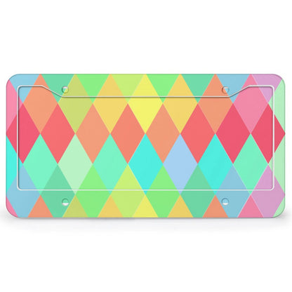 Portatarga Personalizzato con Foto e Scritta | Alluminio Anti-Ruggine