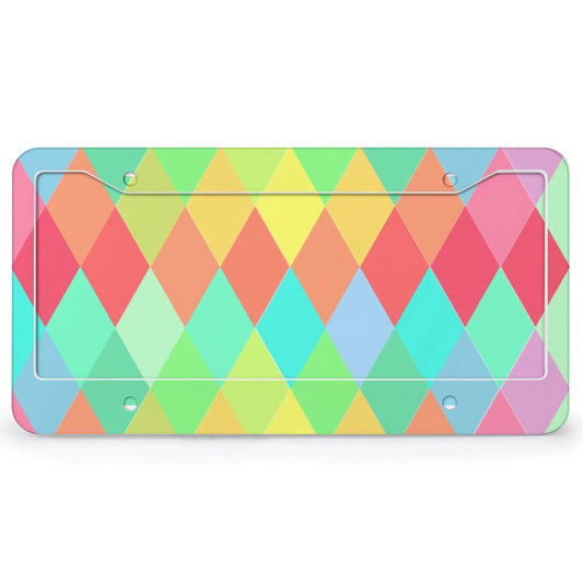 Portatarga Personalizzato con Foto e Scritta | Alluminio Anti-Ruggine