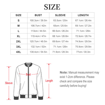 Giacca Bomber Uomo Personalizzabile Leggera con Stampa Custom