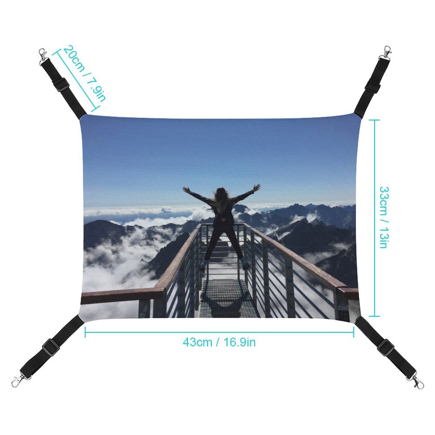 Amaca per Gatti e Piccoli Animali Personalizzata | Il Loro Trono Sospeso