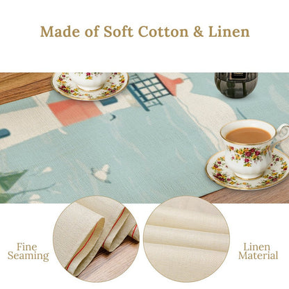 Runner da Tavolo in Lino Personalizzato | Il Tuo Stile Unico