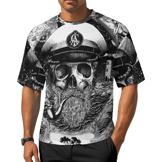 T-shirt Personalizzata Stile Ampio | Cotone Drop-Shoulder