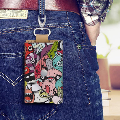 Portachiavi Pelle Personalizzato | Astuccio Chiavi Compatto Uomo Donna