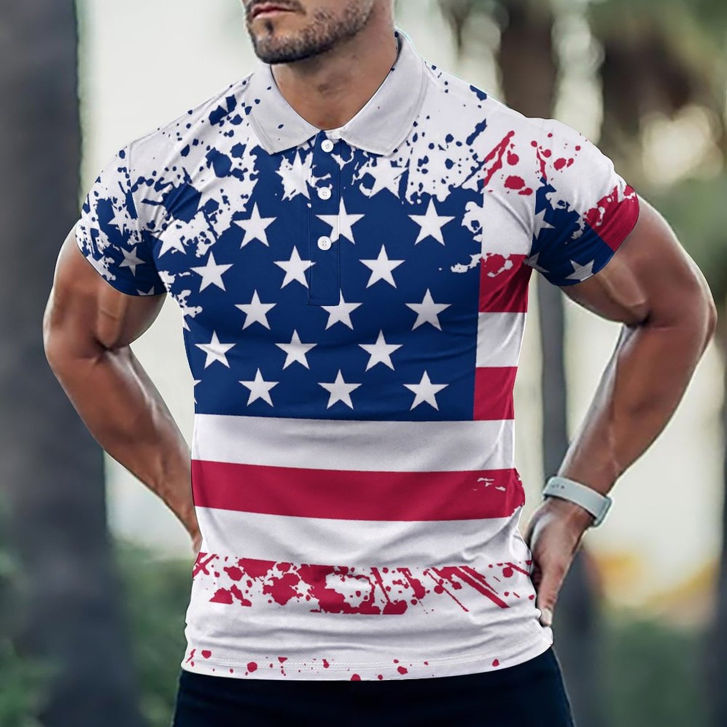 Polo Uomo Personalizzata in Ice Silk | Stampa Foto su Polo Tecnica