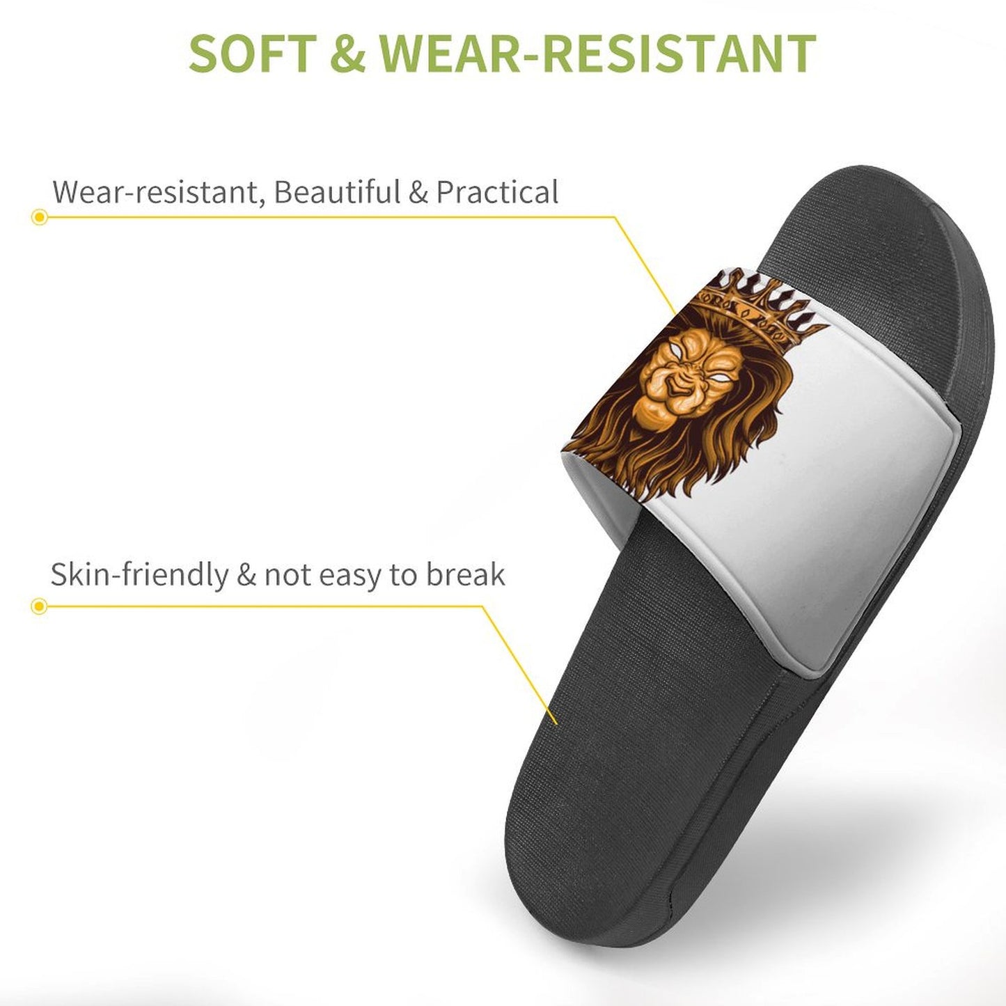 Ciabatte PVC Unisex Personalizzate | Stampa Unica | Comfort e Stile