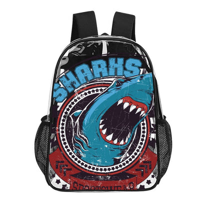 Zaino Trasparente Personalizzato con Logo | Gadget Aziendale PVC 17 Pollici