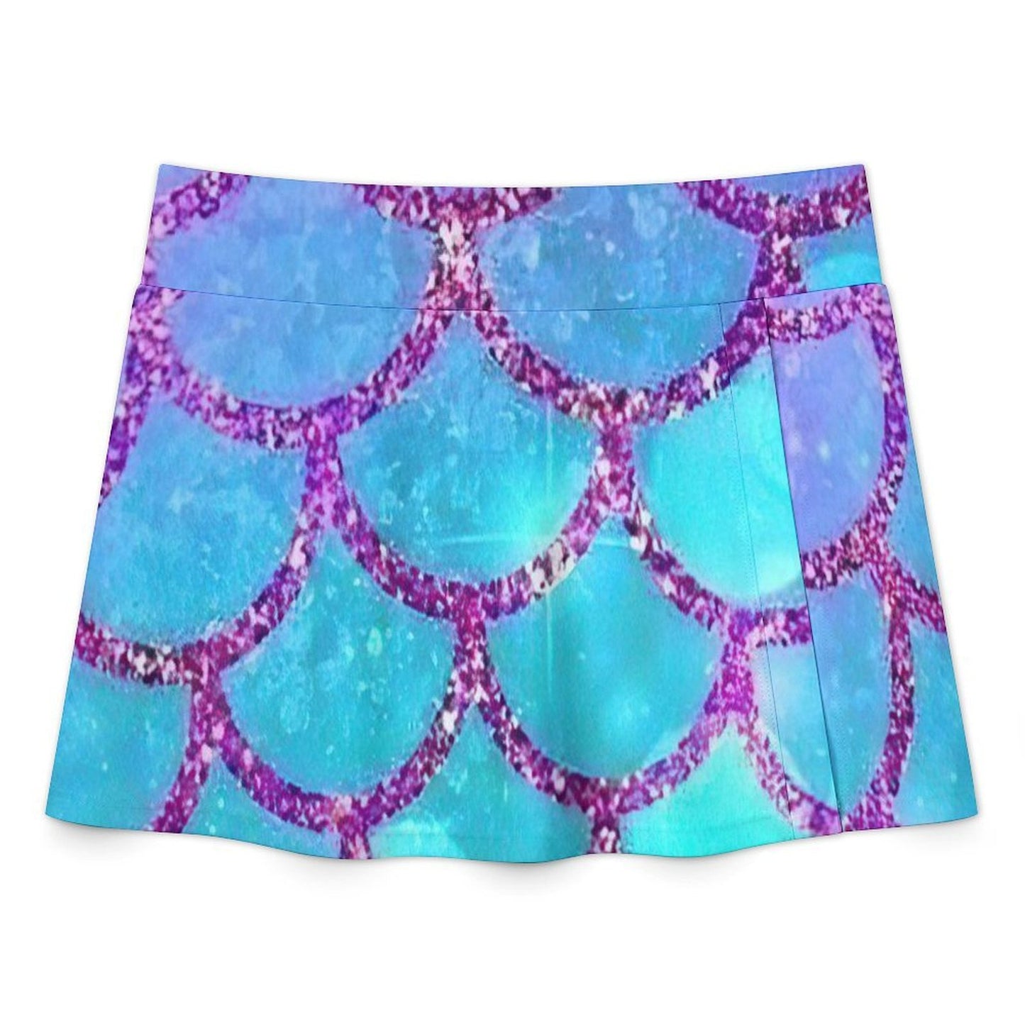 Costume due pezzi donna con spalline annodate e gonna con spacchi personalizzabile