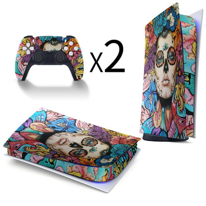Skin PS5 Digital Personalizzata | Adesiva per Console e Controller