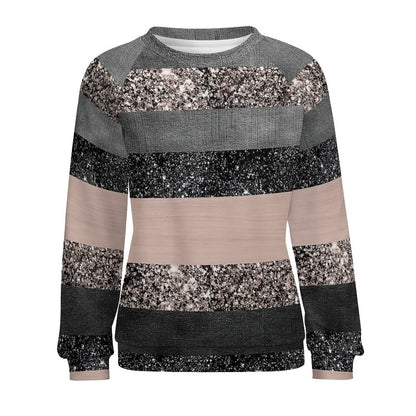 Felpa Raglan French Terry | Pullover Girocollo Traspirante & Elastico