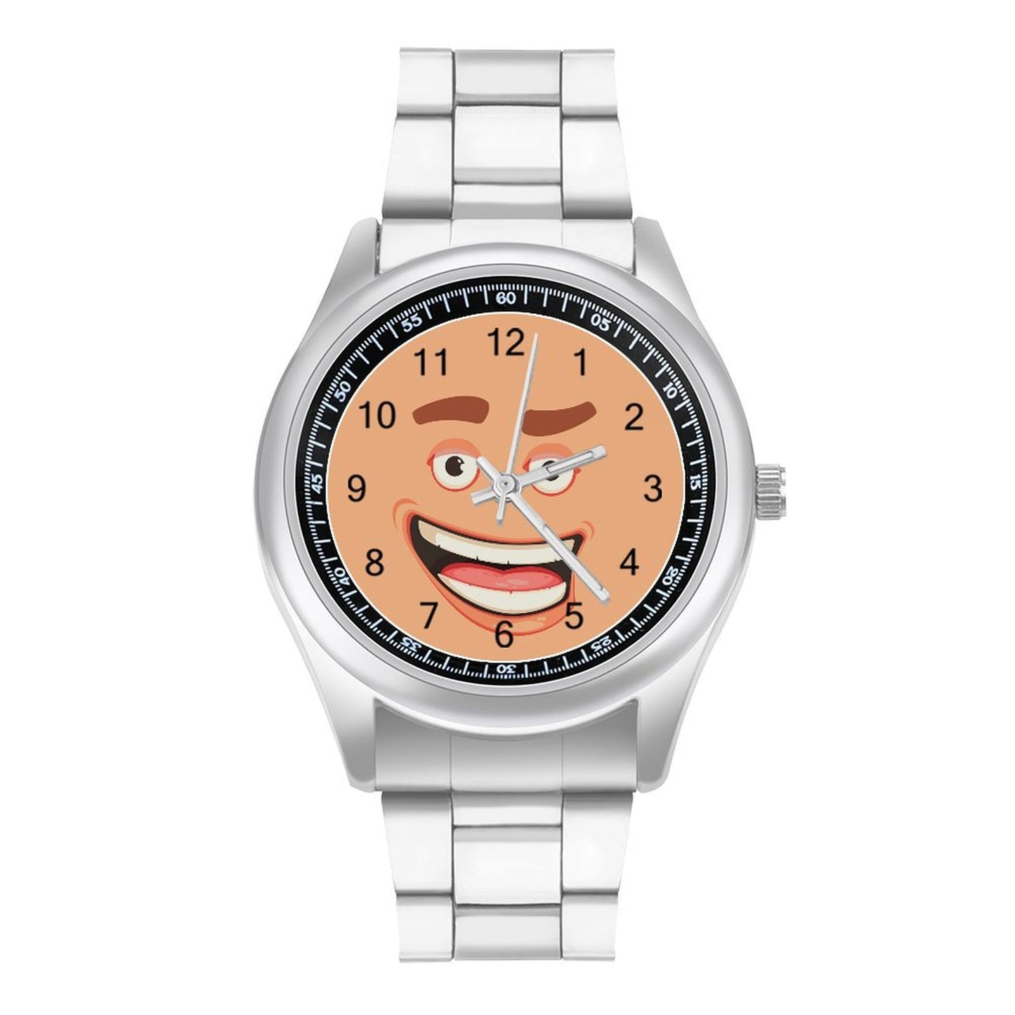 Orologio Minimalista Personalizzato in Acciaio con Foto