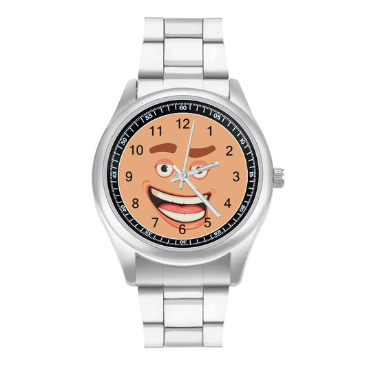Orologio Minimalista Personalizzato in Acciaio con Foto