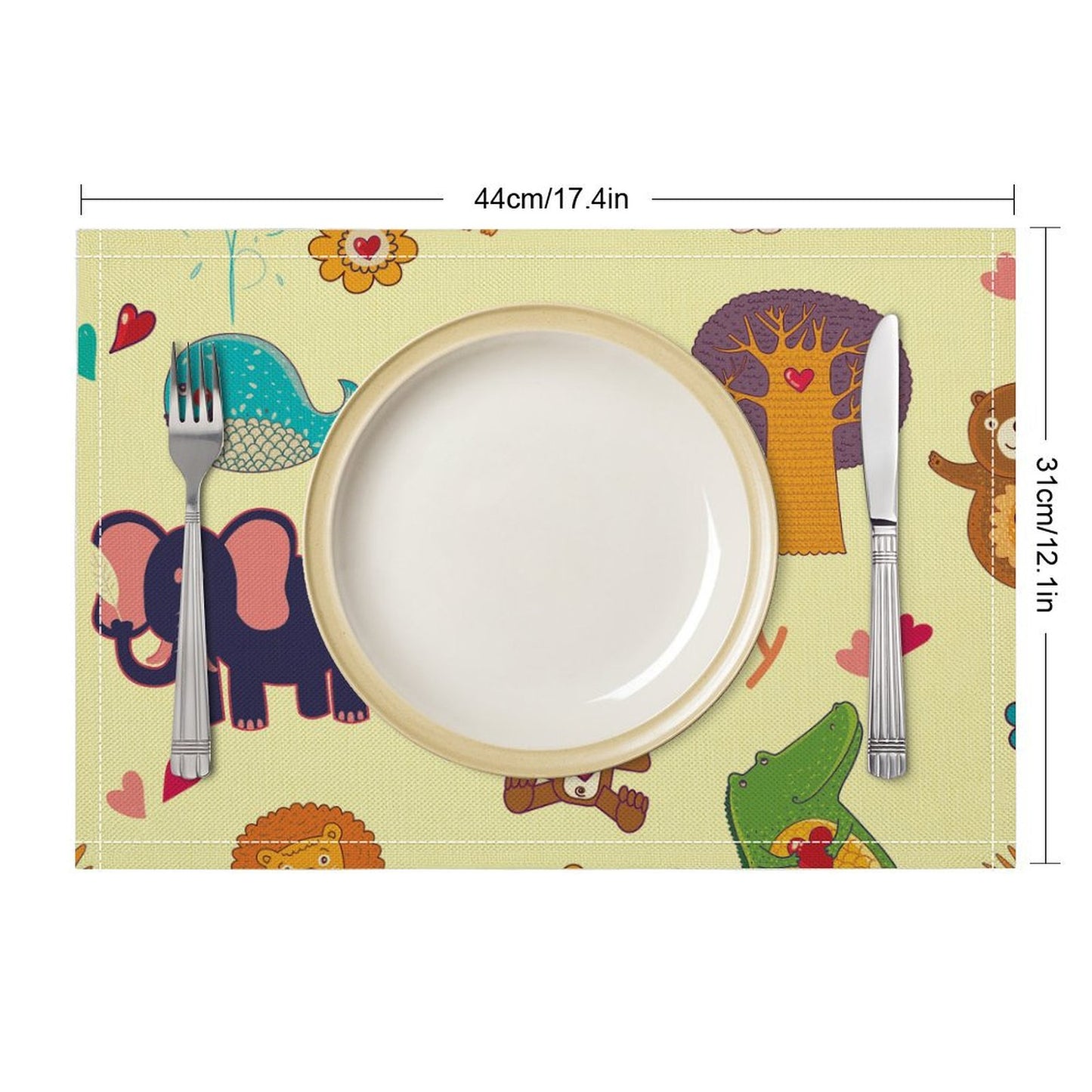 Tovagliette Americane in Lino Personalizzate | Eleganza Naturale a Tavola