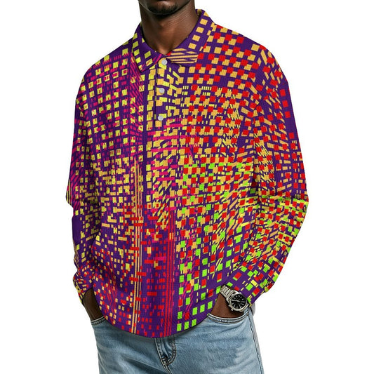 Felpa Uomo a Collo Alto con Texture Waffle Personalizzabile