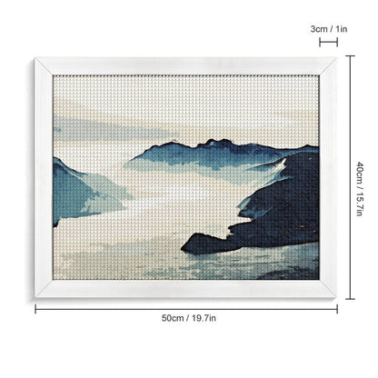 Diamond Painting su Telaio con Diamanti Quadrati | Restaura i Tuoi Ricordi