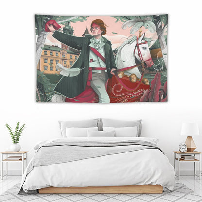 Arazzo da Parete Personalizzato | Decorazione Muro Senza Danni | Art Tapestry