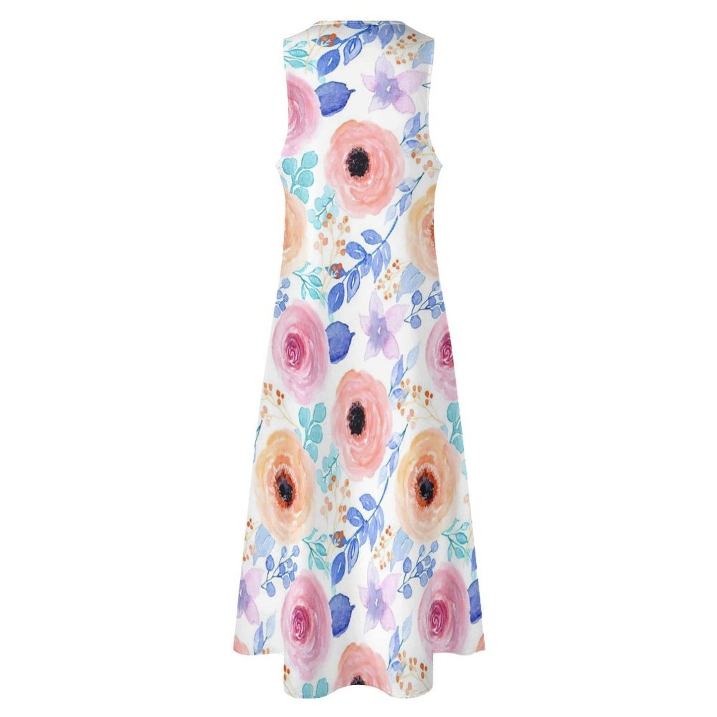 Abito Maxi Senza Maniche Personalizzato | Slancia la Figura e lo Stile