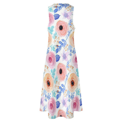 Abito Maxi Senza Maniche Personalizzato | Slancia la Figura e lo Stile