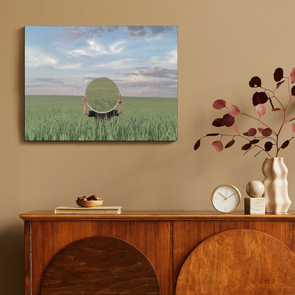 Stampa su Tela Orizzontale 40x30 cm | La Tua Finestra su un Ricordo