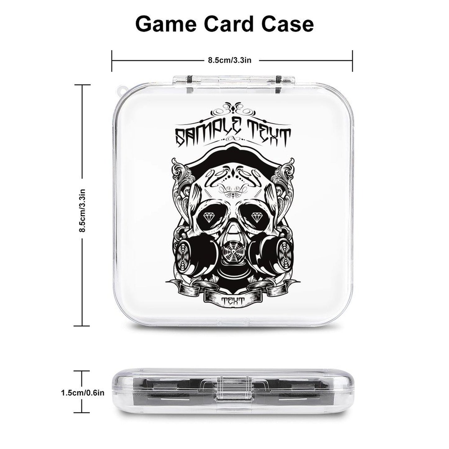 Porta Cartucce Switch Personalizzato (12 Slot) | Custodia Slim