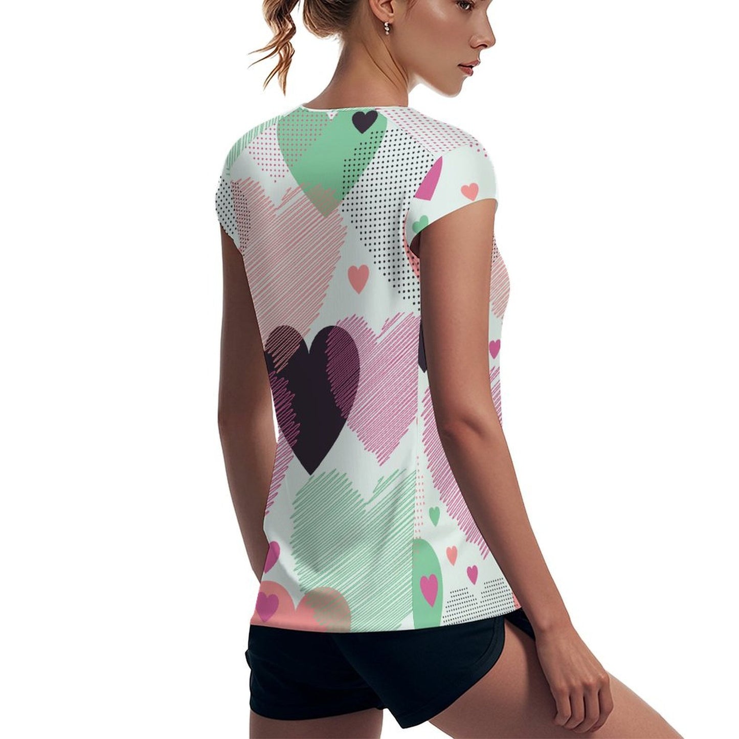 T-shirt Tecnica Donna Personalizzata con Protezione UV UPF 50+