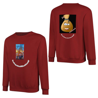 Felpa Cotone Personalizzata Unisex | Stampa Fronte e Retro con Foto