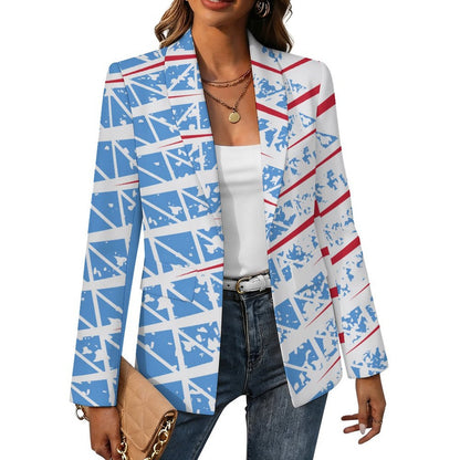 Blazer Donna Personalizzabile con Revers e Stampa Termica