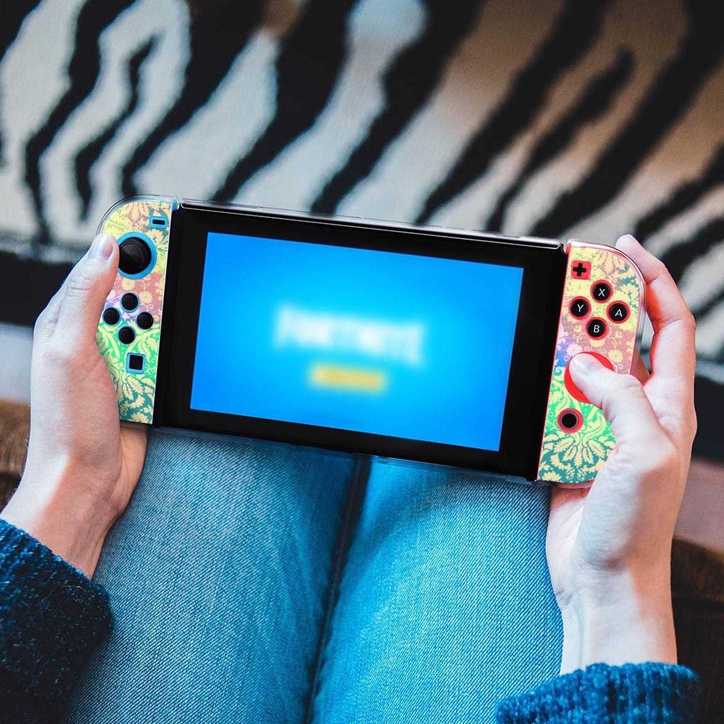 Cover Rigida Personalizzata Switch | Dockabile con la Tua Foto