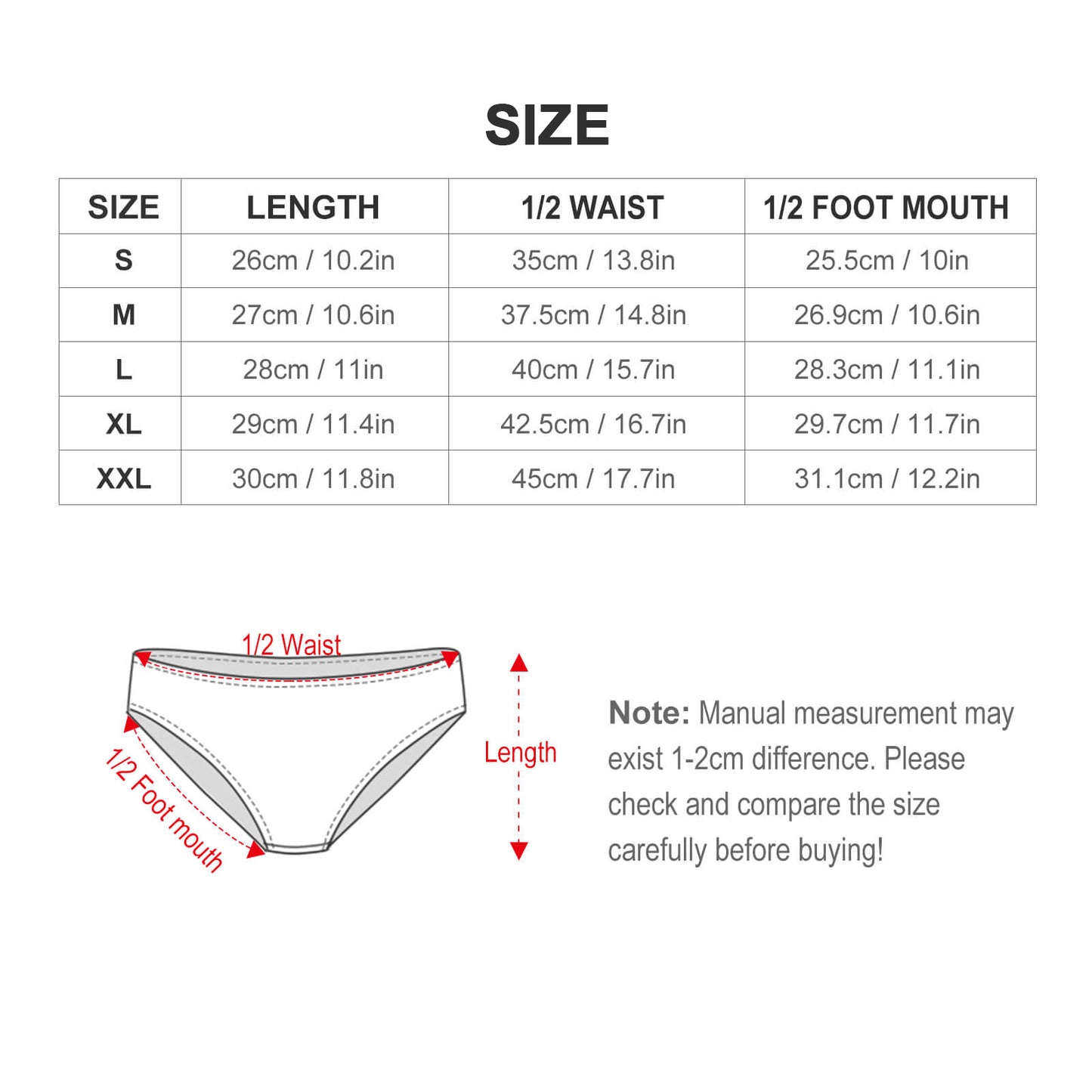 Slip Donna Vita Media Personalizzati | Comfort Quotidiano | Regalo Lei