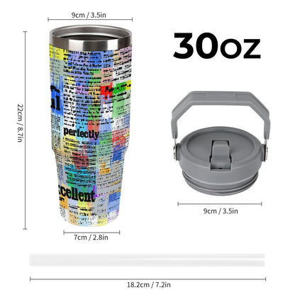 Bicchiere Termico da Auto Personalizzato 30oz | Regalo con Foto