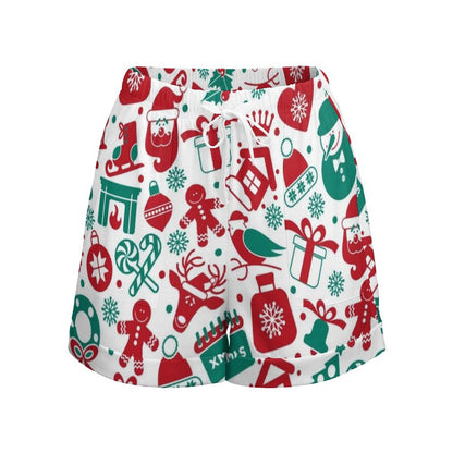 Pantaloncini Donna Vita Alta Personalizzati | Tessuto Fresco UPF 50+