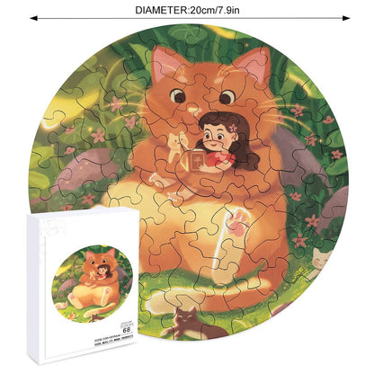 Puzzle in Legno Sagomato | Animali Nascosti & Forme Uniche | Idea Regalo Zen