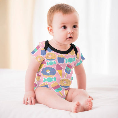 Body Neonato Personalizzato in Cotone con Stampa Digitale