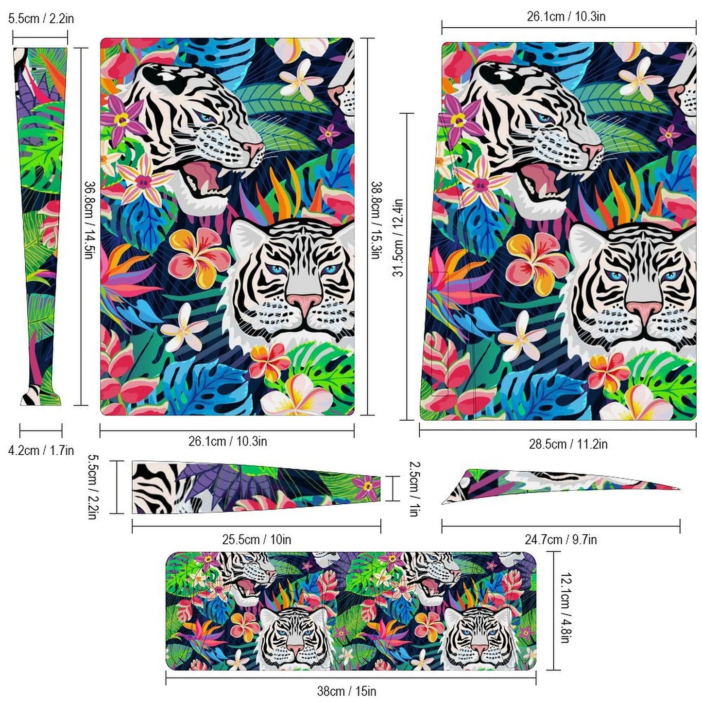 Skin PS5 Personalizzata (Versione Disco) | Adesiva per Console e Controller