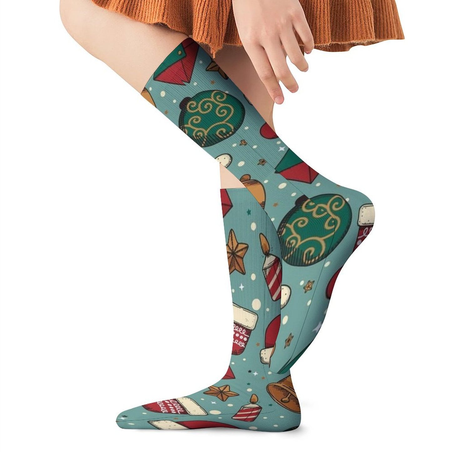 Calze Lunghe Personalizzate con Foto e Testo | Regalo Unico