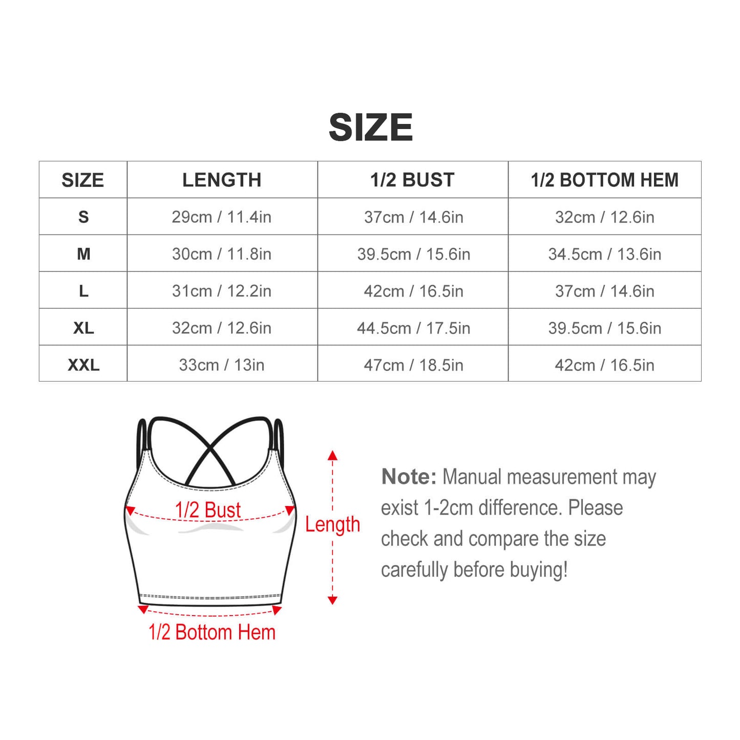 Top Yoga Longline Imbottito | Canotta Sportiva 2-in-1 (S-2XL)