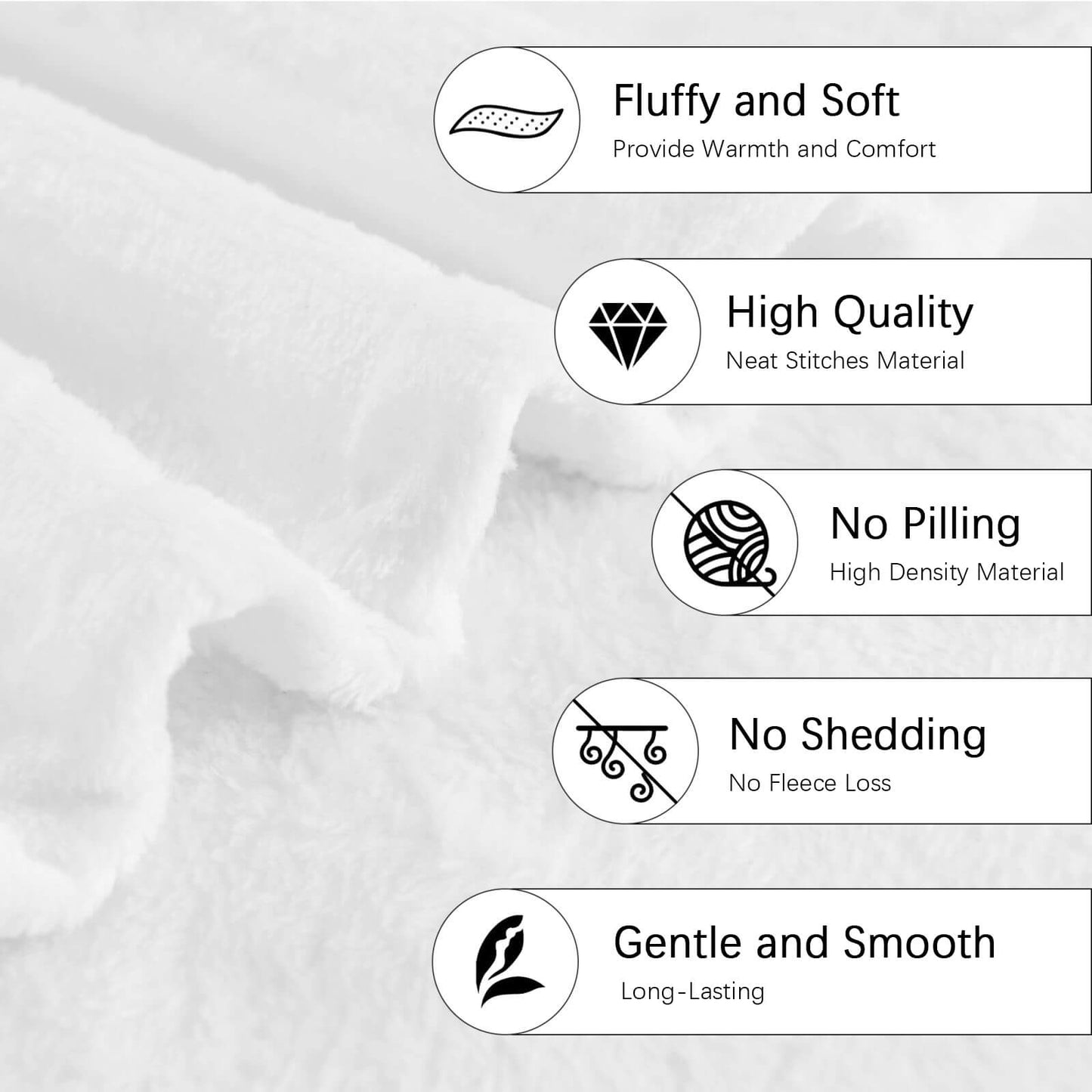 Coperta in Flanella Personalizzata | Foto & Testo (Anti-Pelucchi)