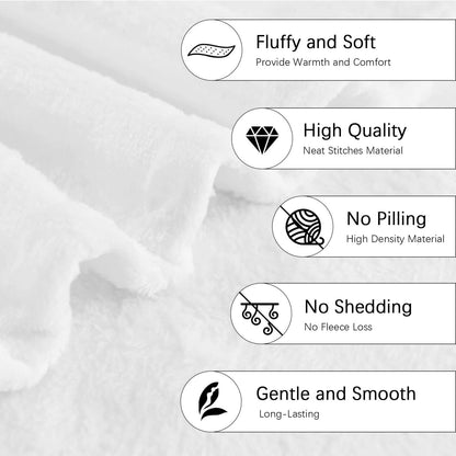 Coperta in Flanella Personalizzata | Foto & Testo (Anti-Pelucchi)