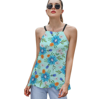 Top Mare Donna Personalizzato | Scollo all'Americana e Fit Morbido