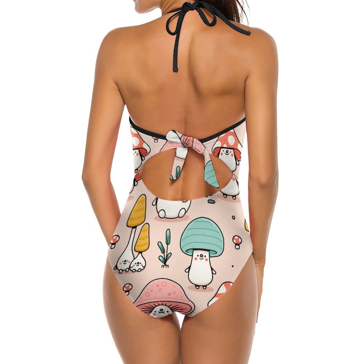 Costume Intero Donna Personalizzabile | Laccetti Regolabili | Stampa Foto