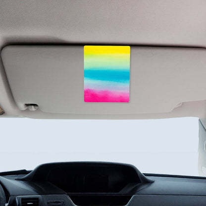 Clip per Aletta Parasole Auto Personalizzabile in Acrilico