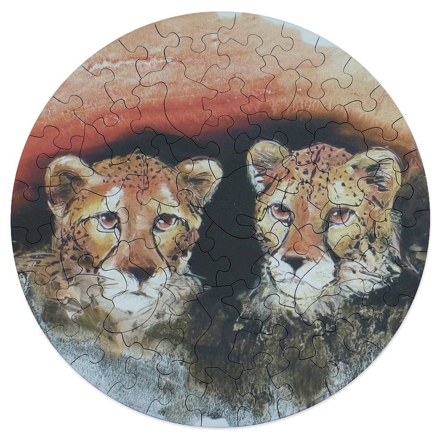 Puzzle in Legno con Forme Animali | Personalizzato con la Tua Foto