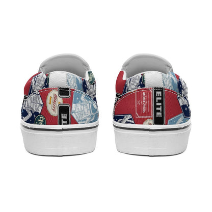 Scarpe Slip-On Canvas Personalizzate | Sneakers Senza Lacci Unisex