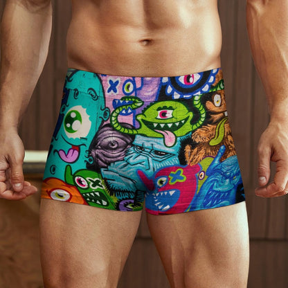 Boxer Uomo in Modal Personalizzabili con Stampa Integrale